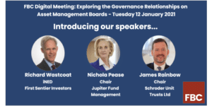 FBC Exploring Governance Relationships on Asset Mgmt Boards speakers